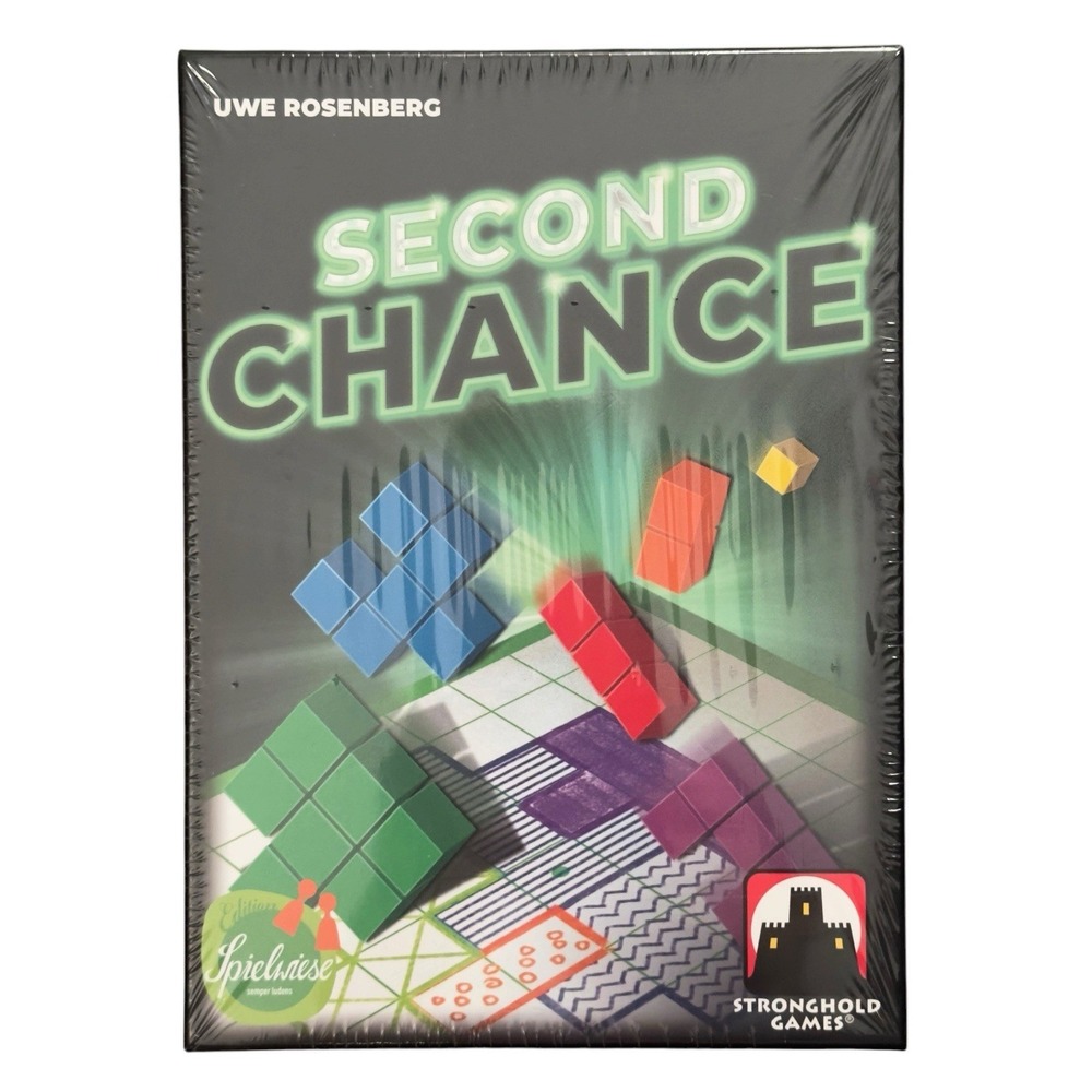 Second Chance‎ Board Game Uwe Rosenberg Stronghold Games Polyomino Puzzle NEW